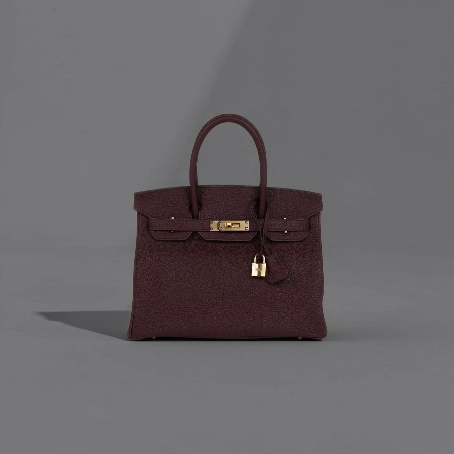 Togo Birkin 25 Bordeaux