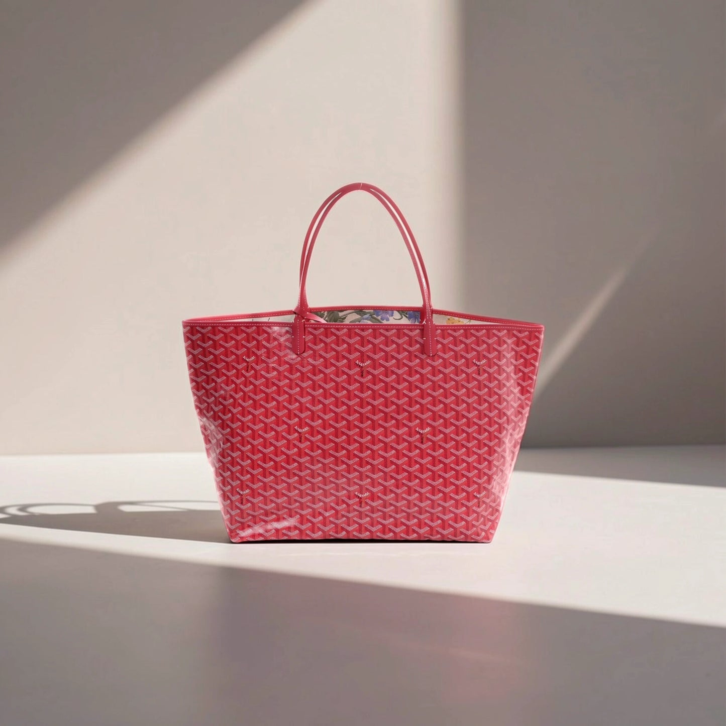 Goyardine Le Jardin Saint Louis GM Fuchsia