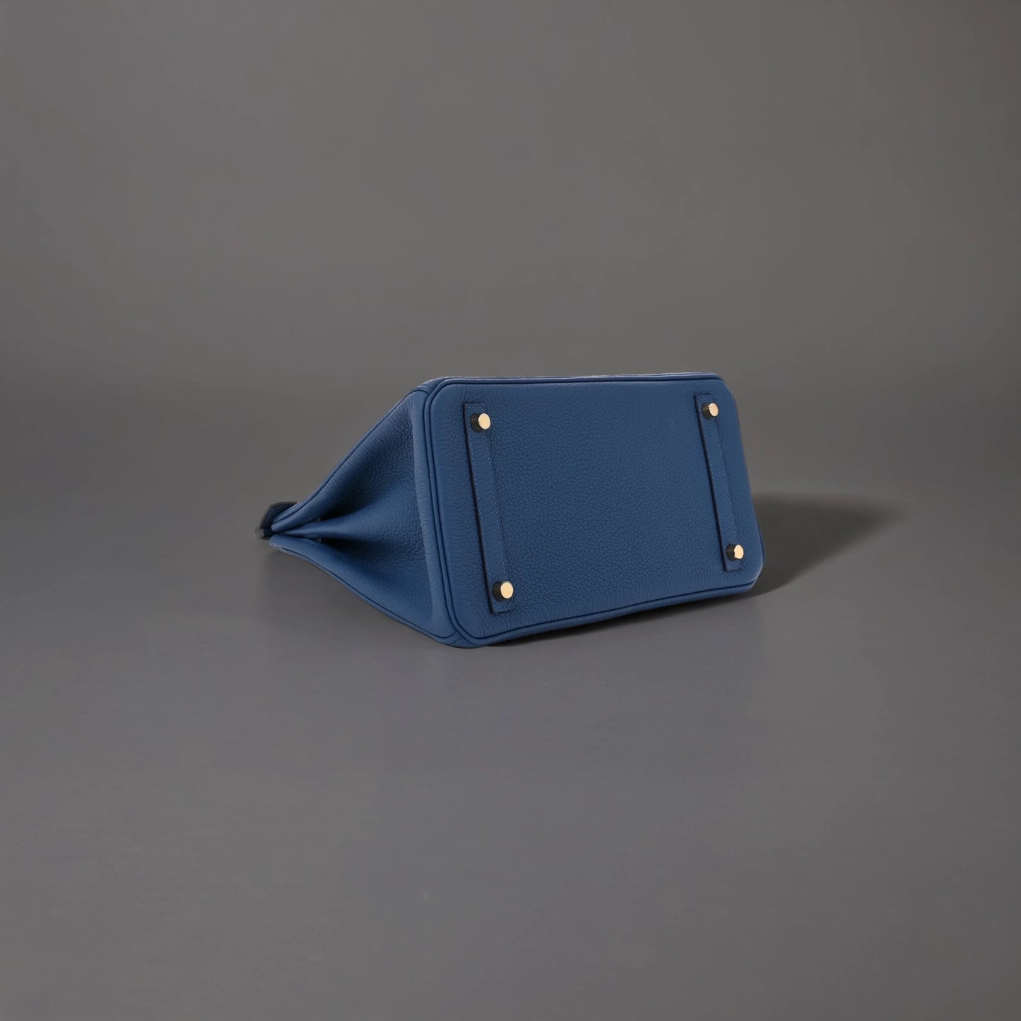 Togo Birkin 30 Blue Tie