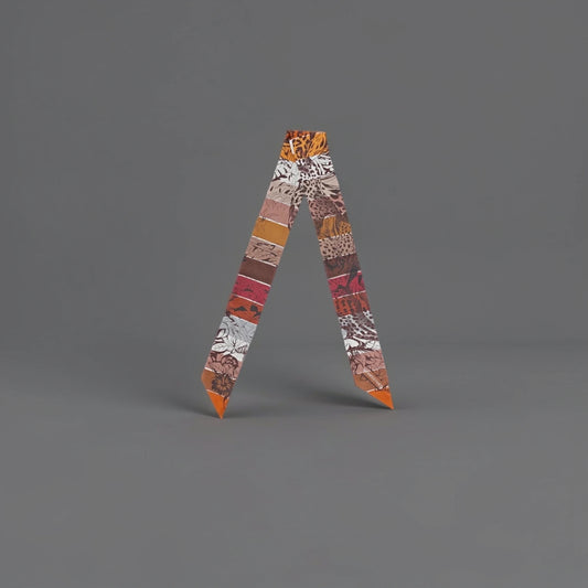 HERMES Silk Twilly