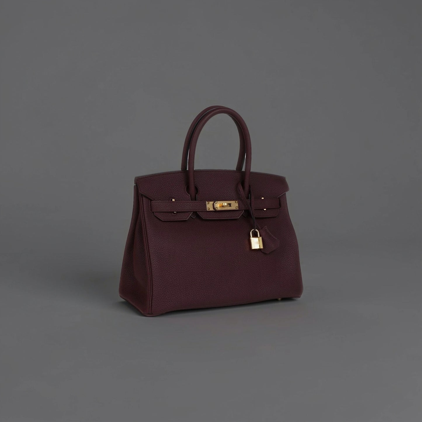 Togo Birkin 25 Bordeaux