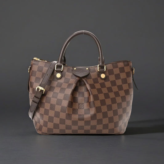 Damier Ebene Siena PM