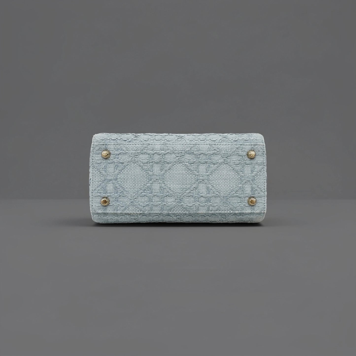Lady Dior Light Raffia Blue Black Champagne Ladies