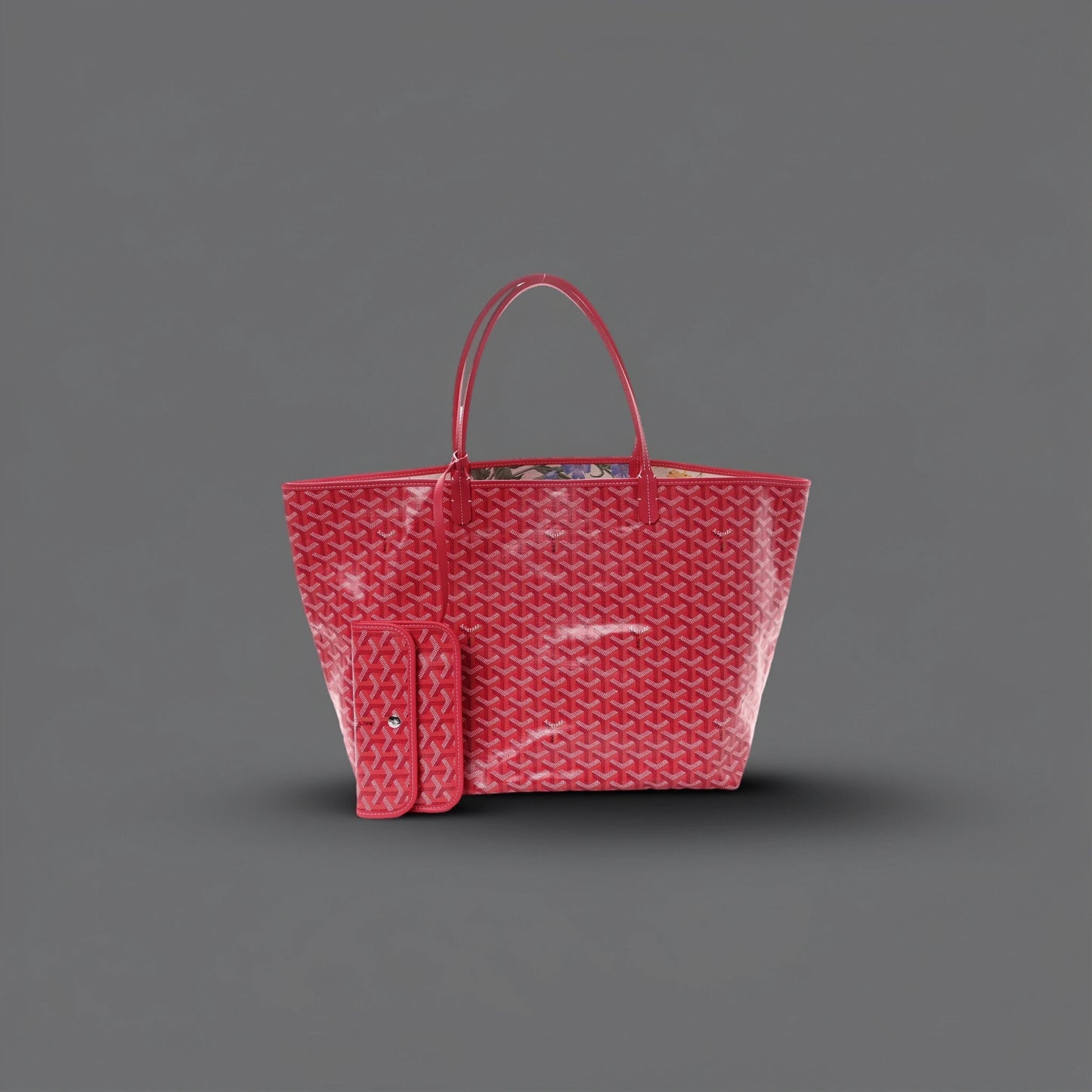Goyardine Le Jardin Saint Louis GM Fuchsia