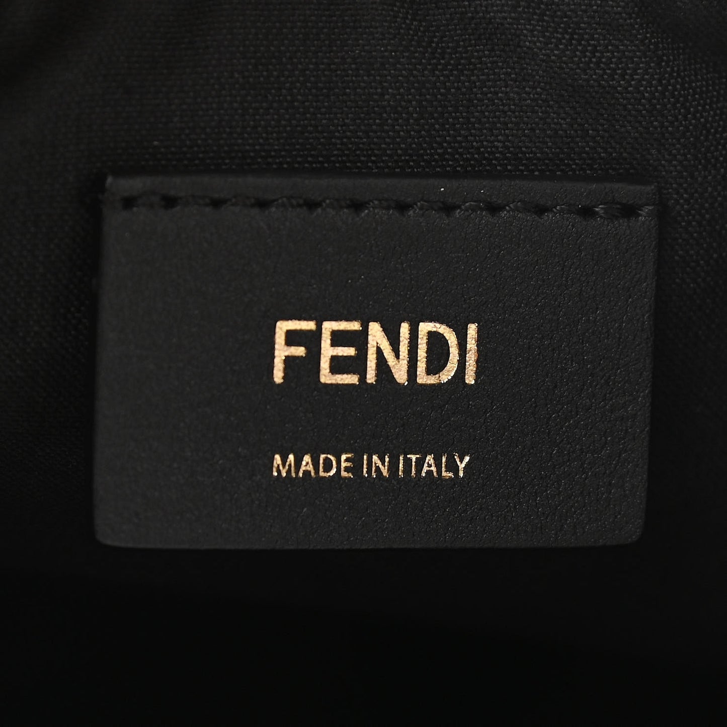 Calfskin Small Fendigraphy Bag Black