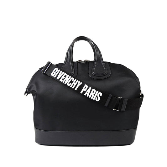 Givenchy Nightingale Small Model Handbag In Black Leather