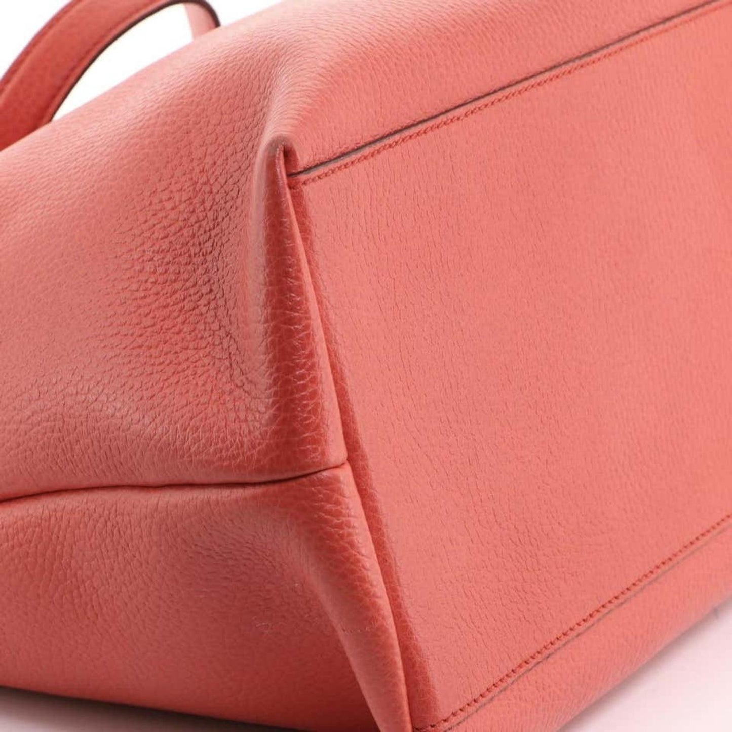 Bamboo Tassel Convertible Zip Tote Leather Large